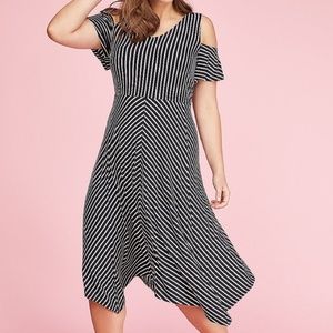 Lane Bryant Cold Shoulder Dress